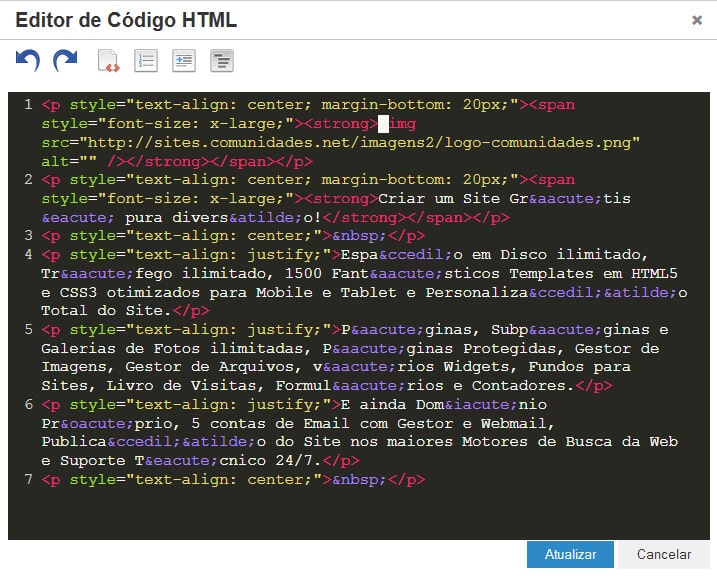 Sites Grátis do Comunidades.net